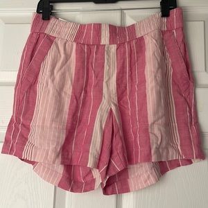 Sonoma pink striped summer shorts